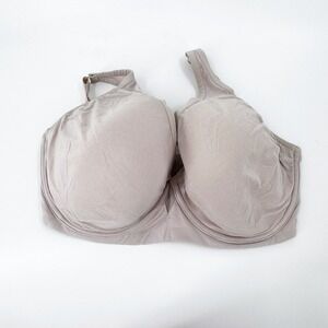 Thirdlove 24/7 Cotton Plunge Bra 36G Beige Seamless Everyday Comfort